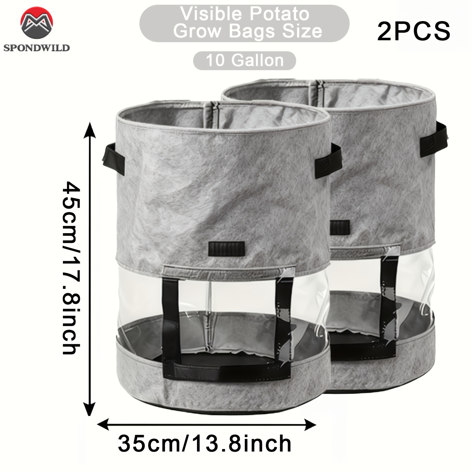 Чанти за картофи 26,5 л – саксии за засаждане с клапа - Image 23