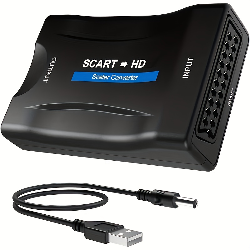 SCART към HDTV конвертор 1080P – висококачествен аудио/видео адаптер за Sky Box и DVD - Image 3