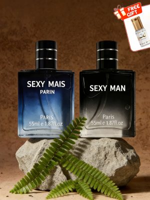 Мъжка тоалетна вода 1.87 fl.oz x2 | Свеж аква и дървесен характер, луксозен аромат на достъпна цена