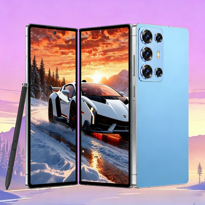Android смартфон 2026 - 6.8" HD екран, 4+64GB памет, Dual SIM, вграден стилус, Type-C бързо зареждане, GPS, включен кабел - Image 4