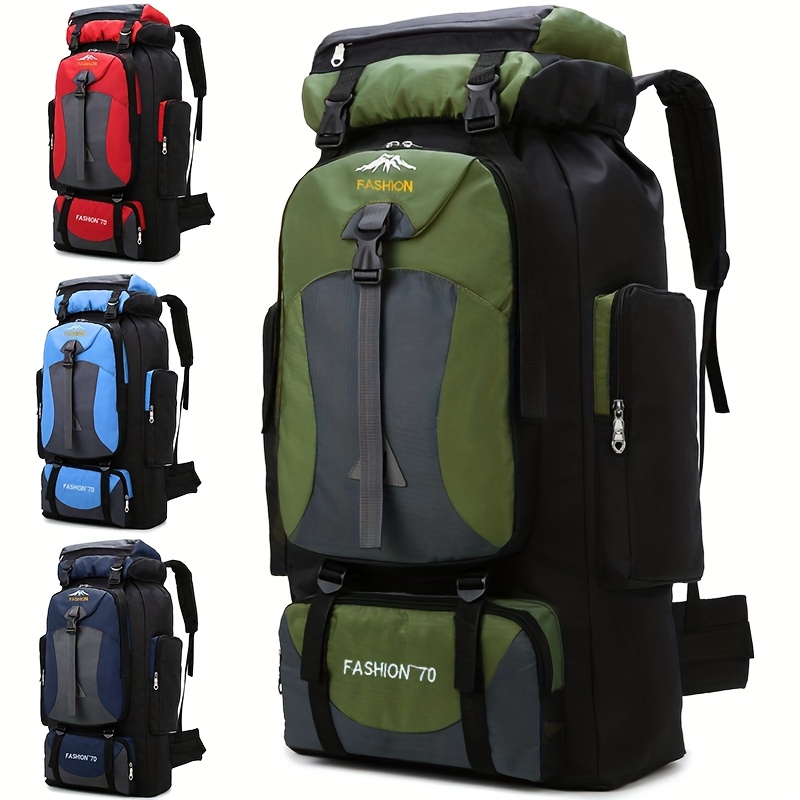 KINGANT 70L спортна раница – голяма раница за пътуване и туризъм