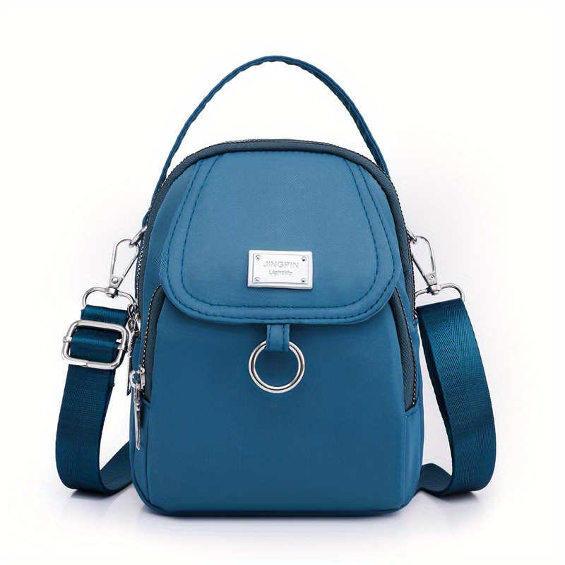OGEHUAFEE дамска мини чанта през рамо – светлосиня нейлонова crossbody - Image 13