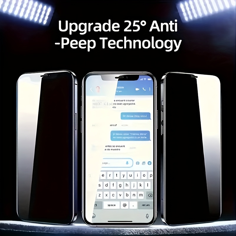 Комплект 4 броя закалени стъкла за поверителност – iPhone 11/12/13/14/15/16 - Image 3