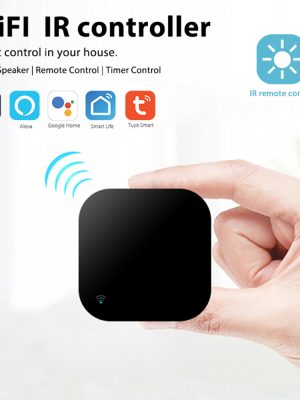 Tuya Smart WiFi IR Контролер – универсално дистанционно за умен дом, съвместимо с Alexa