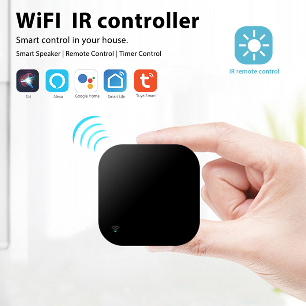 Tuya Smart WiFi IR Контролер – универсално дистанционно за умен дом, съвместимо с Alexa