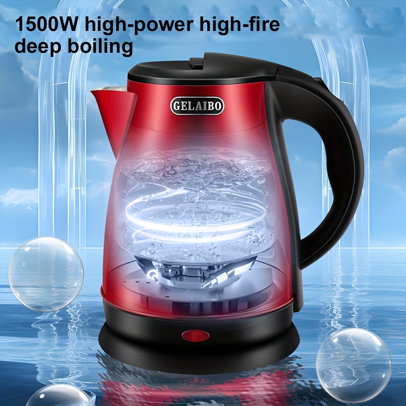 Електрическа Кана GELAIBO 1.8L - Бързо Кипене, Защита от Прегряване, Дисплей за Температура в Реално Време - Image 2