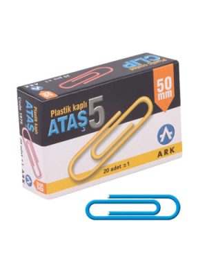 Кламери Ark 50 мм цветни | Paper Clips 50mm, 20 бр