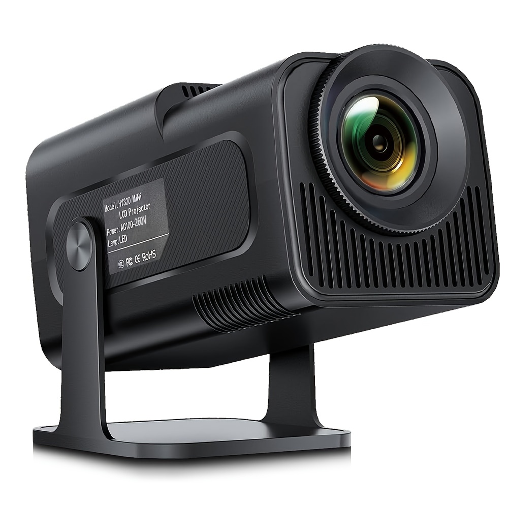 Hy320Mini 2026 – Смарт мини проектор с Android 11, 4K поддръжка, Wi‑Fi 6 и BT5.0 - Image 3