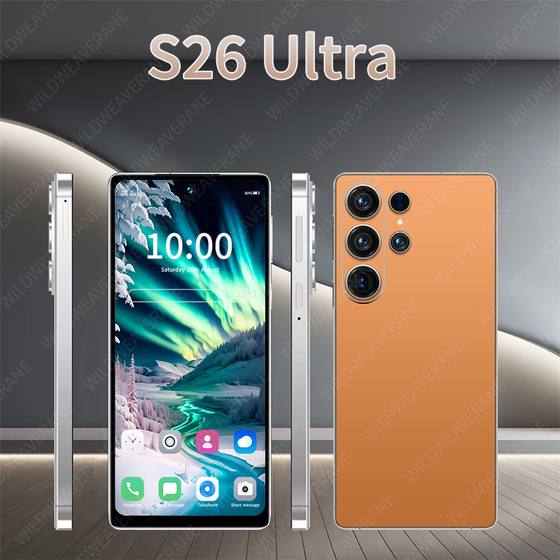 Android смартфон 2026 Глобална версия - 6+64GB, 6.8" HD екран, 5G, лицево отключване, калъф, защитно стъкло и слушалки, идеален подарък - Image 5