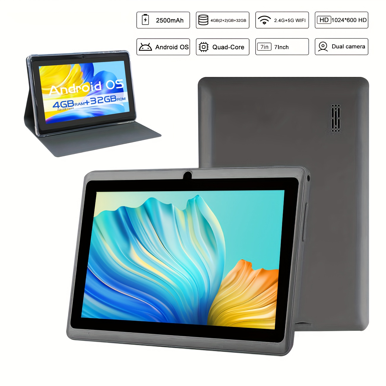 7-инчов Android таблет – 4GB RAM и 32GB памет с WiFi