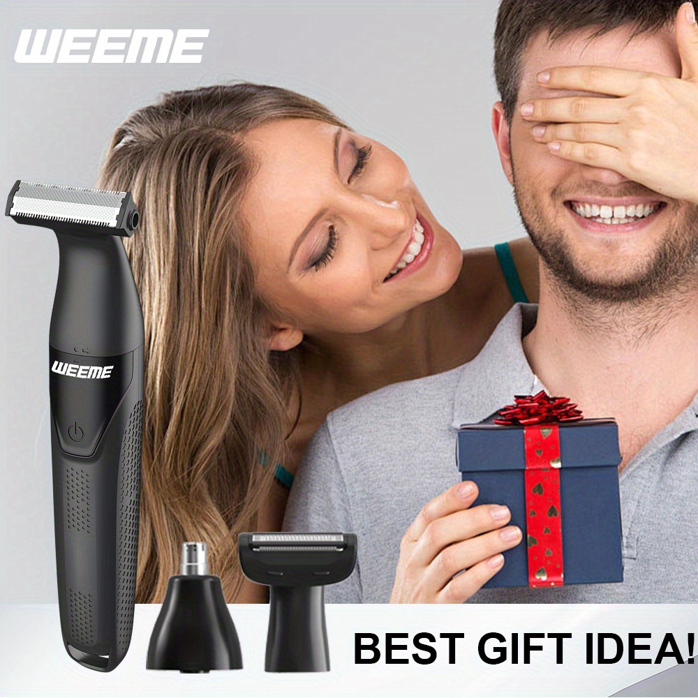 USB Зареждащ се Универсален Бръснар WEEME - За Подмишници, Крака, Ръце и Брада - Image 9