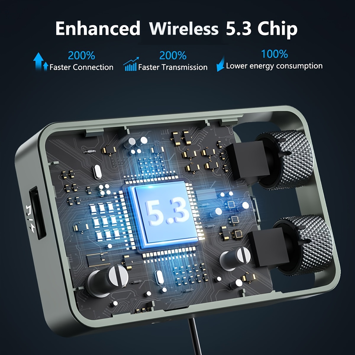 Безжичен FM предавател за кола, Bluetooth, AUX, MP3 плейър, PD 20W QC3.0 бързо зареждане - Image 5