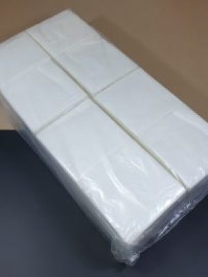 Бели салфетки 33×33 см, 100% целулоза | 4×500 бр (2000 бр.) HoReCa