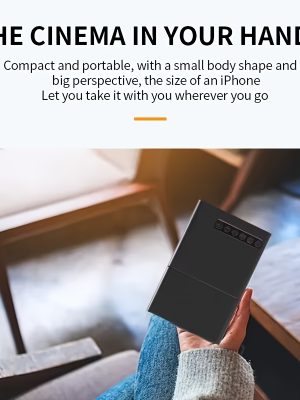 Преносим USB мини проектор – LCD дисплей, съвместим с лаптоп, смартфон и PC