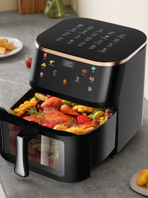 Фритюрник с горещ въздух 10.5 литра 1800W – енергоспестяваща air fryer