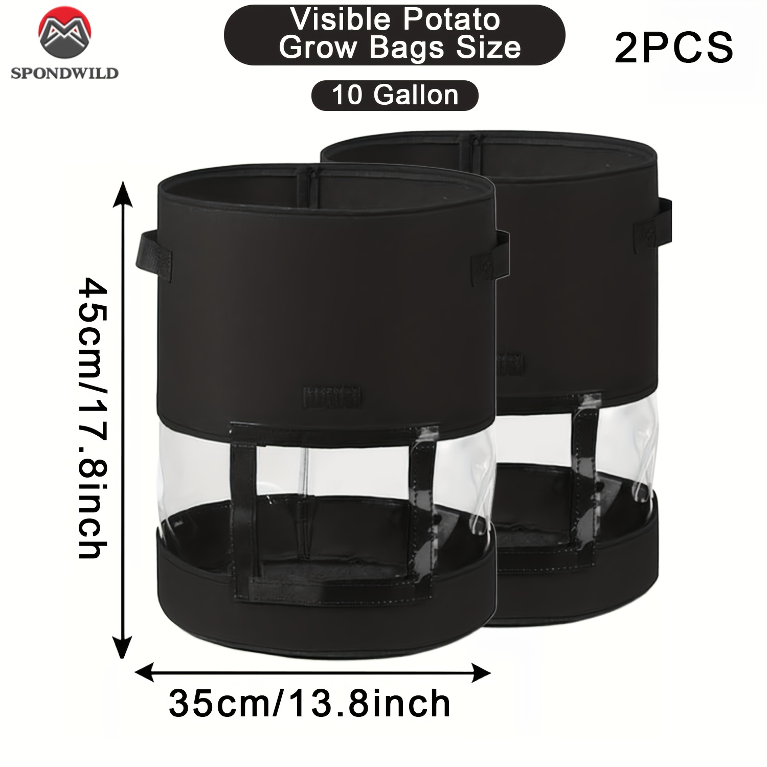 Чанти за картофи 26,5 л – саксии за засаждане с клапа - Image 25