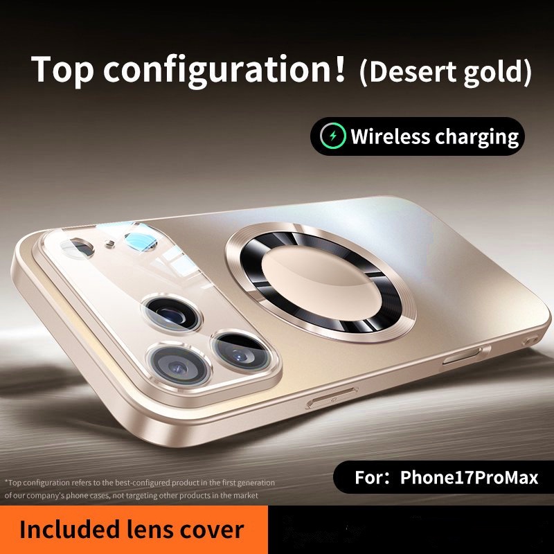 Матов Калъф за iPhone 11-17 Pro Max/Air – Титаниев Металик, Защита на Камерата, Безжично Зареждане - Image 18