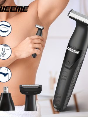 USB Зареждащ се Универсален Бръснар WEEME – За Подмишници, Крака, Ръце и Брада