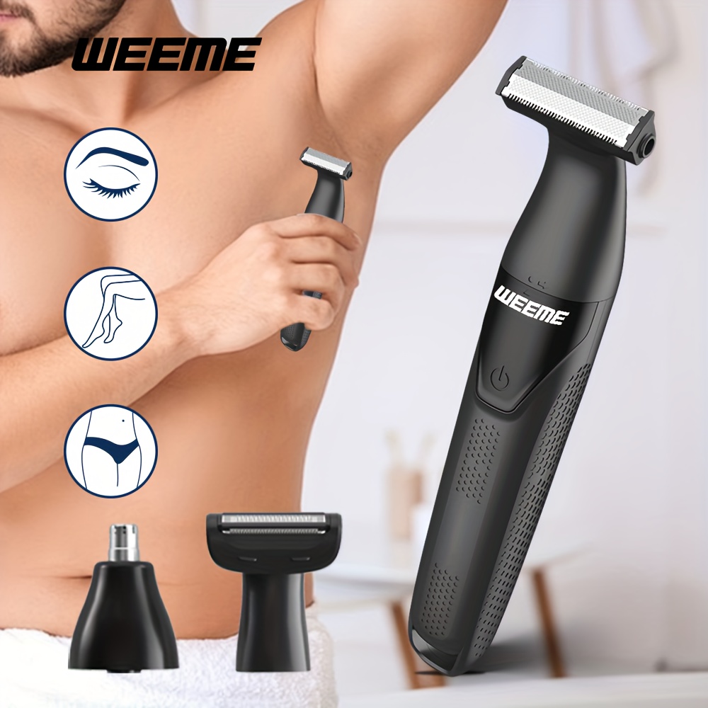 USB Зареждащ се Универсален Бръснар WEEME - За Подмишници, Крака, Ръце и Брада