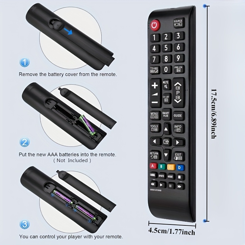Универсално дистанционно за Samsung Smart TV – Съвместимо с всички модели - Image 3