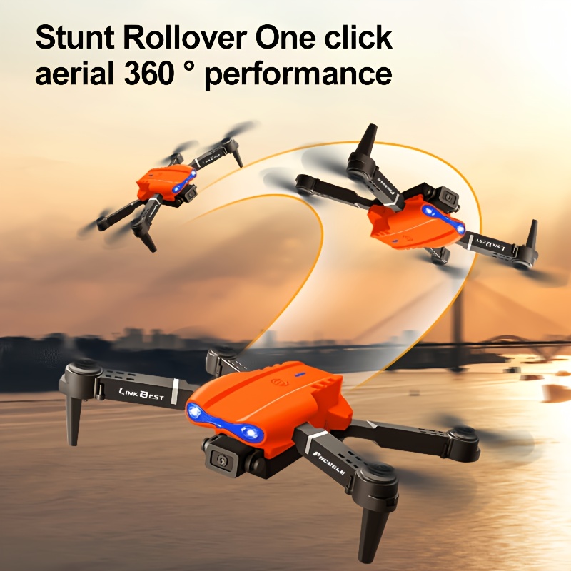 Мини дрон с камера – E99 PRO с 360° обръщане и стабилизация - Image 9