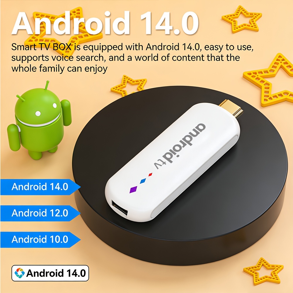 Умен TV Stick H96 Max – Android 14, AllWinner 64‑bit, 4K 60FPS, Wi‑Fi 6, компактен дизайн - Image 9