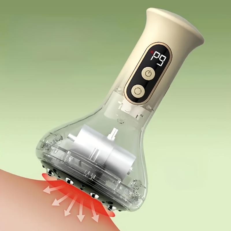 Електрически вакуумен масажор – USB масажор за тяло с вендуза - Image 8