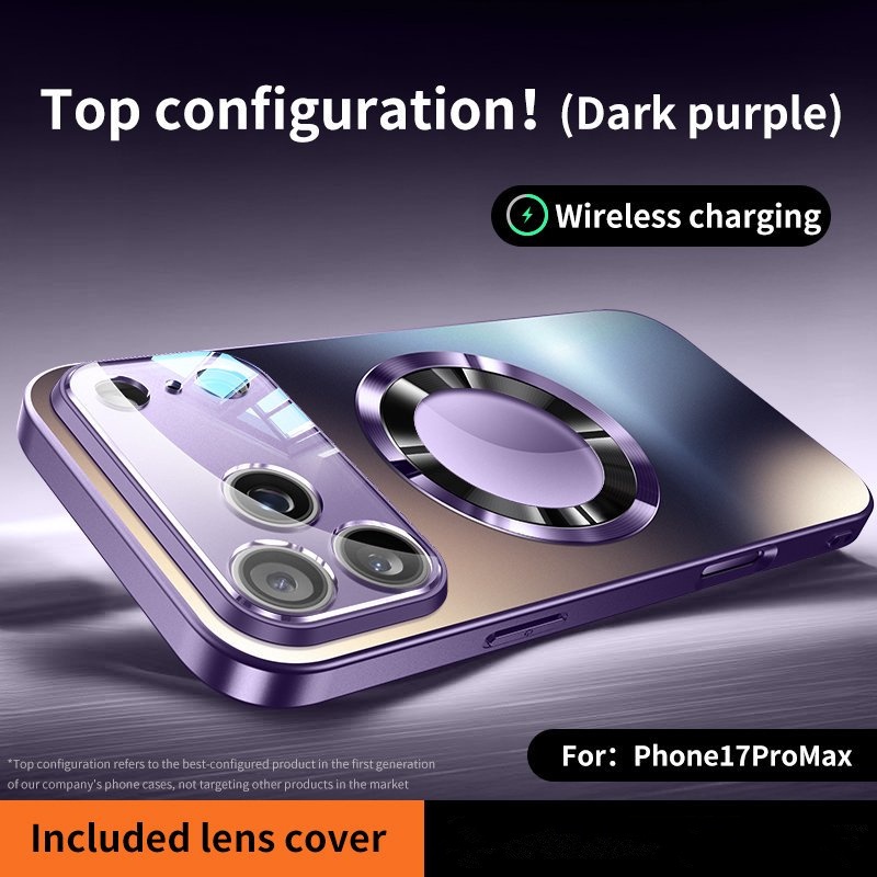 Матов Калъф за iPhone 11-17 Pro Max/Air – Титаниев Металик, Защита на Камерата, Безжично Зареждане - Image 21