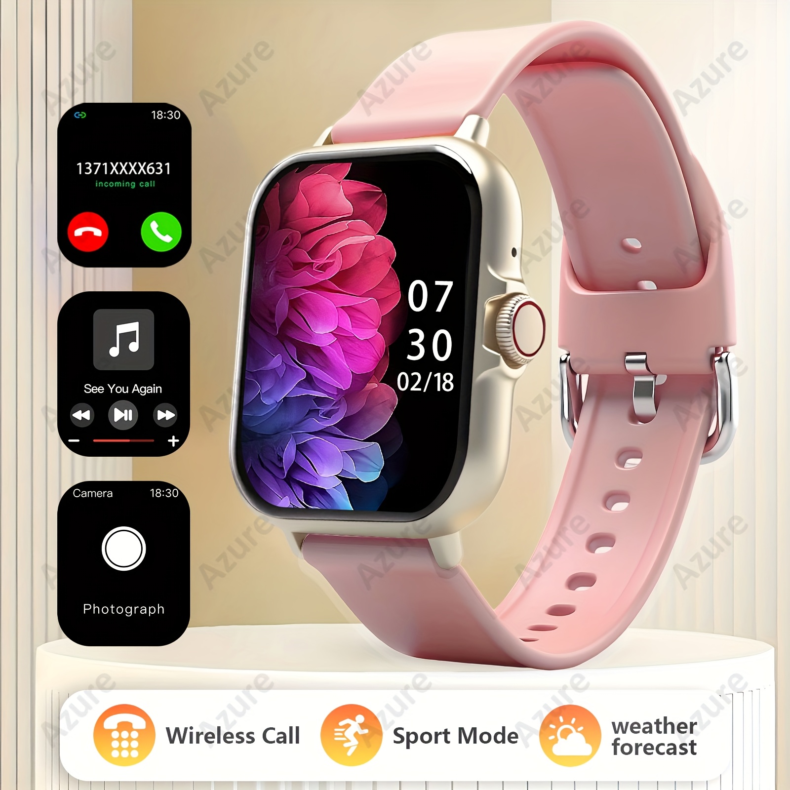 Смарт Часовник 1.83” HD – Обаждания, Известия, Спортни Режими, Android/iPhone - Image 3