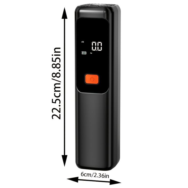 Дигитален Автомобилен Компресор – Преносима Помпа с USB Зареждане и Автоматично Изключване - Image 2