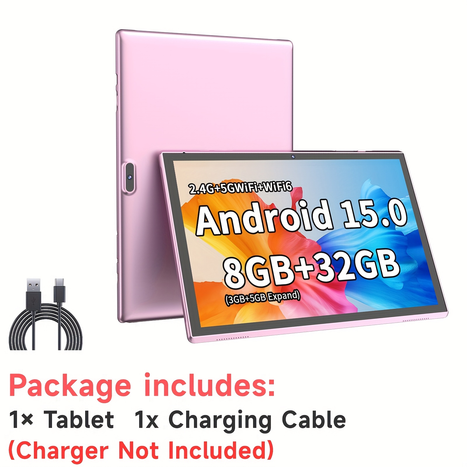 PEICHENG 10" таблет Android 15 – 8GB RAM, 32GB ROM, FHD IPS, 6000mAh батерия - Image 11