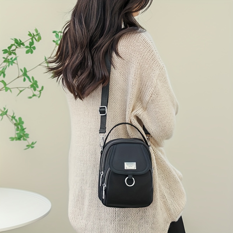 OGEHUAFEE дамска мини чанта през рамо – светлосиня нейлонова crossbody - Image 18