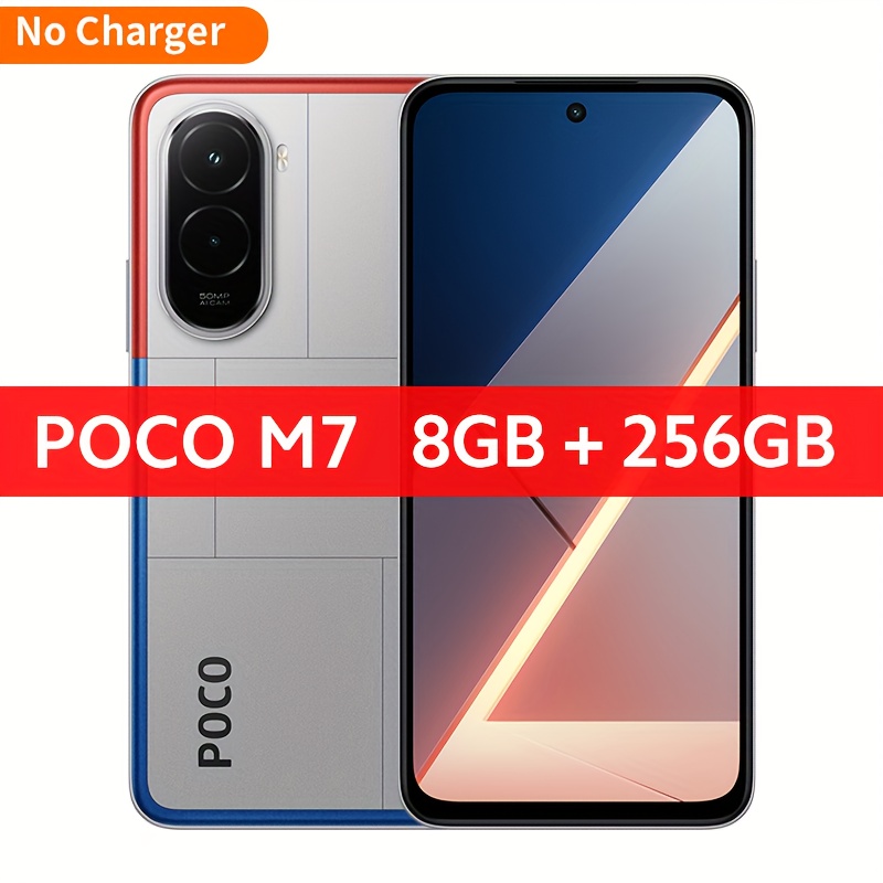 POCO M7 Global Edition - Snapdragon 685 4G, 6.6" FHD+ дисплей, 50MP + 8MP камери, 7000mAh батерия, Xiaomi Hyperos 2, без зарядно - Image 8