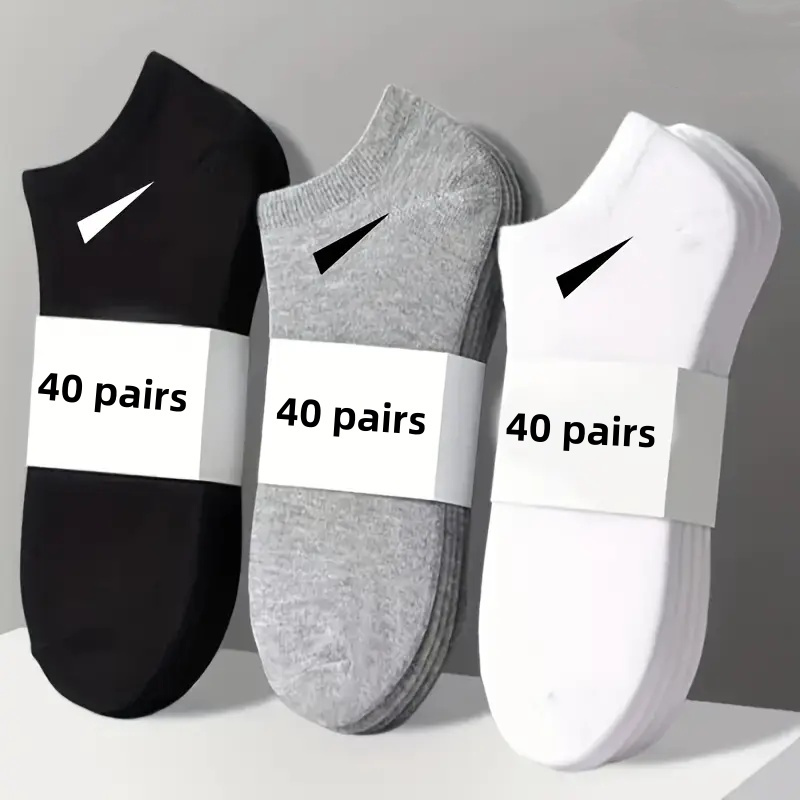 Мъжки чорапи 40 чифта – дишащи ежедневни чорапи - Image 2