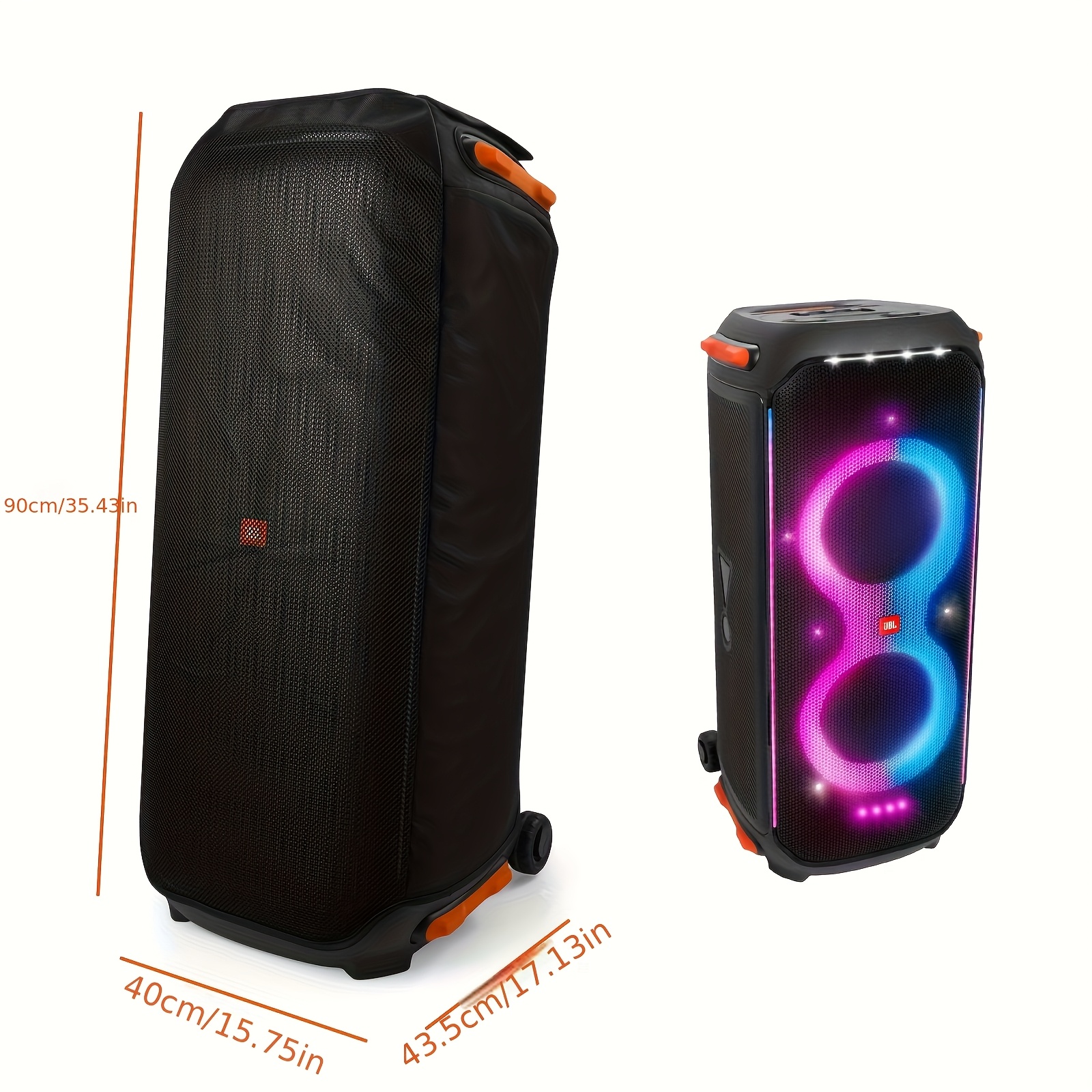 Прахоустойчив калъф Lookicator за усилвател 710 – оксфорд плат, лесна инсталация, лек и преносим - Image 3