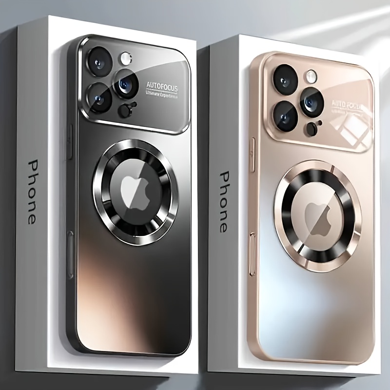 Матов Калъф за iPhone 11-17 Pro Max/Air – Титаниев Металик, Защита на Камерата, Безжично Зареждане - Image 12