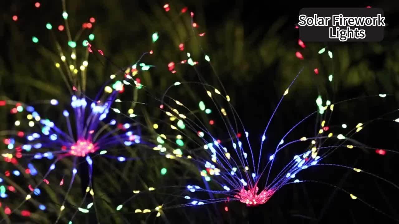 Външно соларно осветление за градина – LED лампи с 8 режима за двор, пътека и тераса - Image 17
