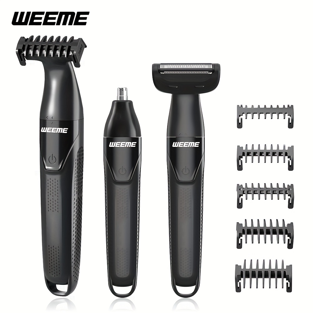 Универсален Тример WEEME 3-в-1 - Безболезнено Премахване на Косми, USB Зареждане - Image 10