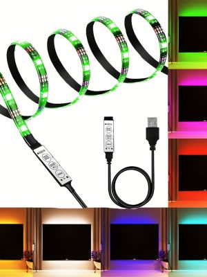 RGB LED ленти LTG‑GEE – управление с дистанционно и приложение, музикална синхронизация, USB захранване