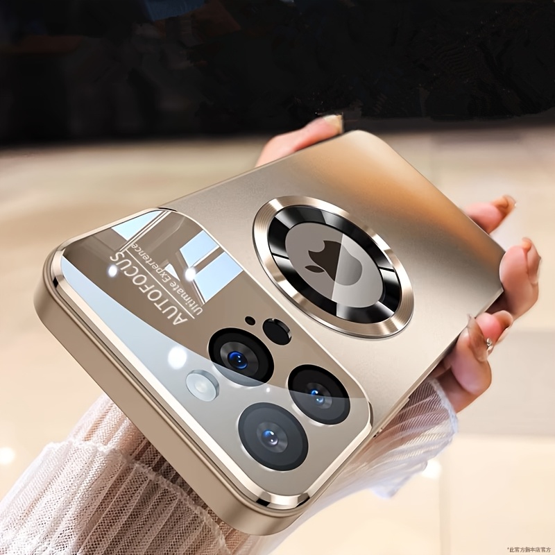 Матов Калъф за iPhone 11-17 Pro Max/Air – Титаниев Металик, Защита на Камерата, Безжично Зареждане - Image 2