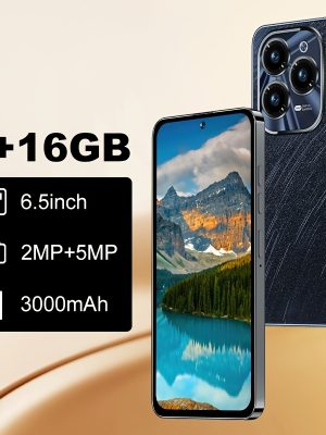 Android 3G смартфон 2+16GB – 6.5″ тъчскрийн, 2MP+5MP камера, Dual SIM, GPS, Android 8.1, перфектен за подарък