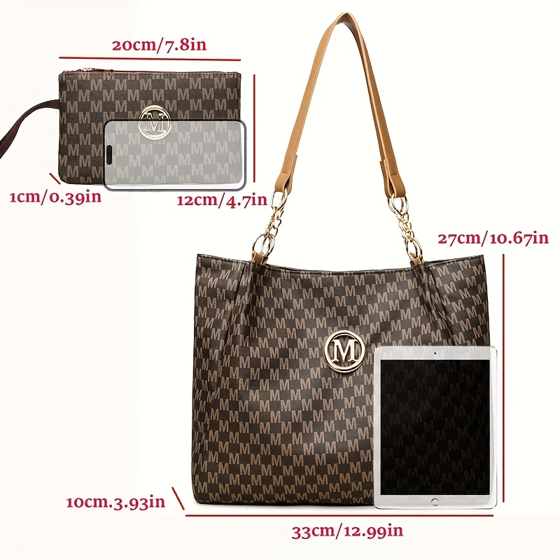 Дамска винтидж чанта комплект 2 броя – голяма чанта + портфейл Perfect Lily - Image 6
