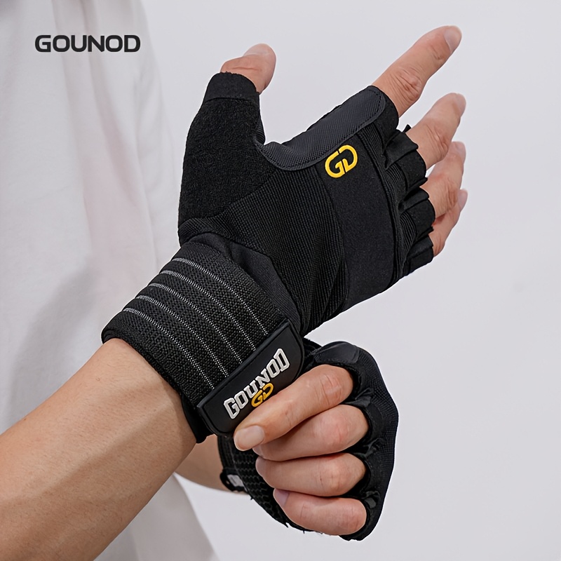 Ръкавици за фитнес GOUNOD – спортни ръкавици за вдигане на тежести - Image 2