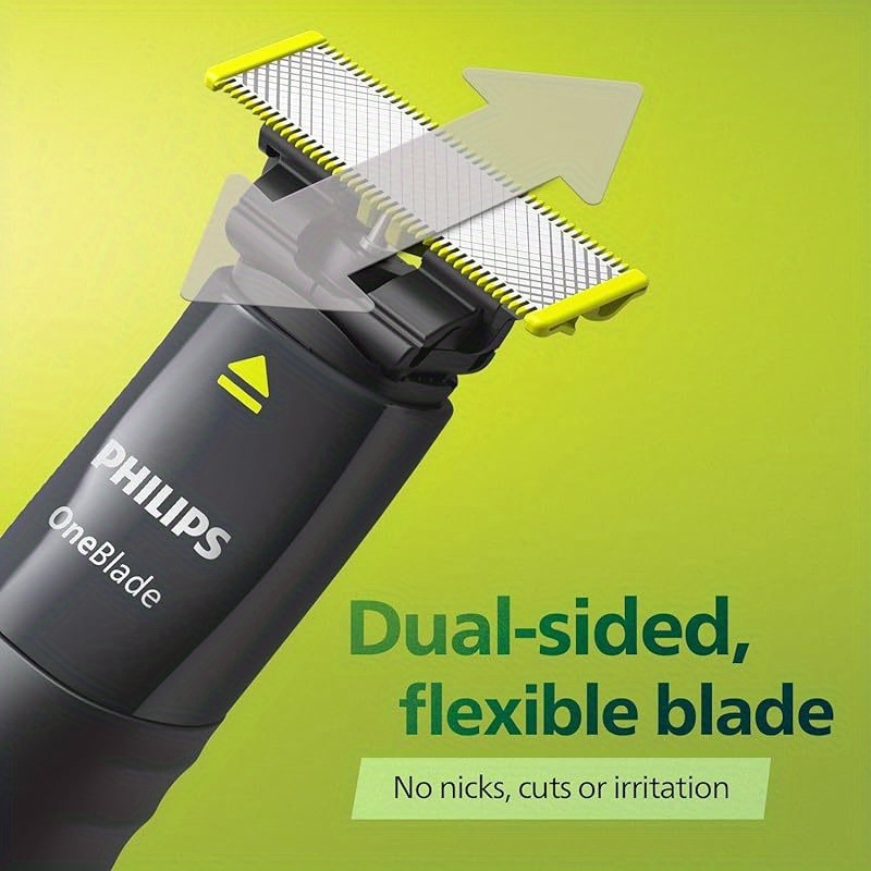 Philips OneBlade QP1424/10 Тример - Акумулаторна Самобръсначка с 60+ Мин Работа - Image 5