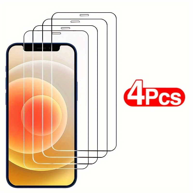 4 бр. HD закалено стъкло за iPhone 11–17 Pro/Pro Max/Plus – защитно стъклено фолио - Image 7