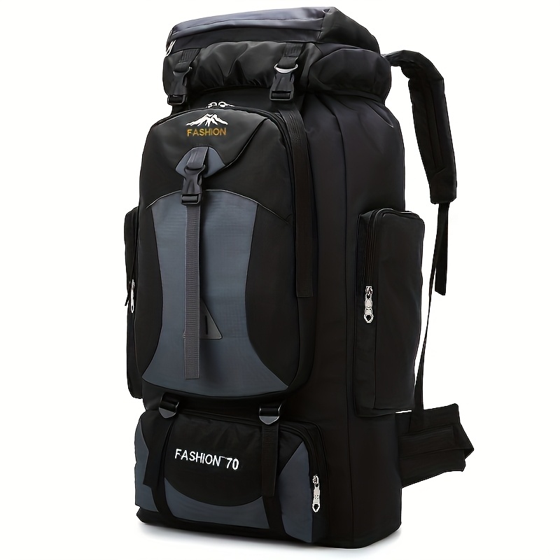 KINGANT 70L спортна раница – голяма раница за пътуване и туризъм - Image 4
