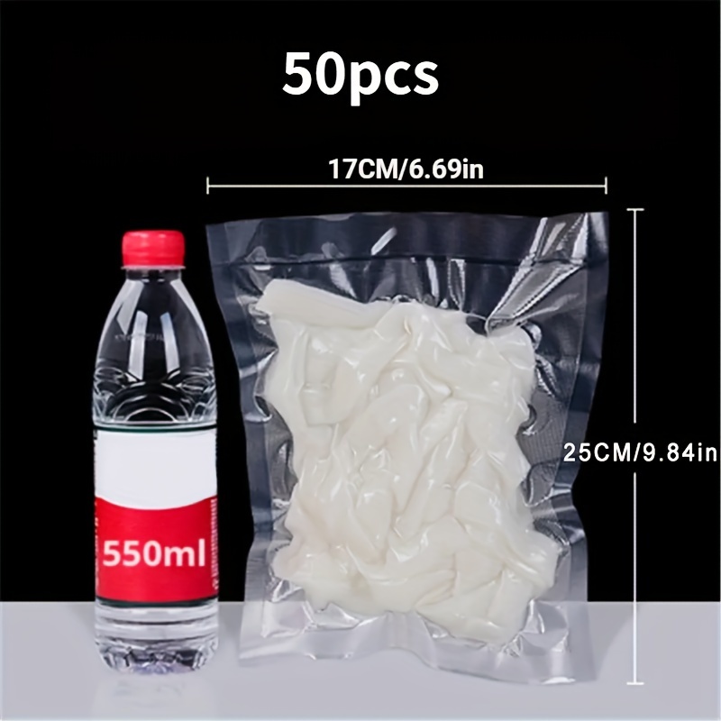 Вакуумни торбички за храна 50/100 бр - за съхранение и фризер - Image 3