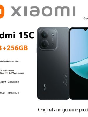 XIAOMI Redmi 15C – 4+256GB, 6.9″ HD+ 120Hz дисплей, 50MP камера, 6000mAh батерия, осемядрен процесор, 33W бързо зареждане