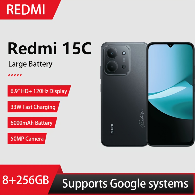 XIAOMI Redmi 15C - 4+256GB, 6.9" HD+ 120Hz дисплей, 50MP камера, 6000mAh батерия, осемядрен процесор, 33W бързо зареждане - Image 10