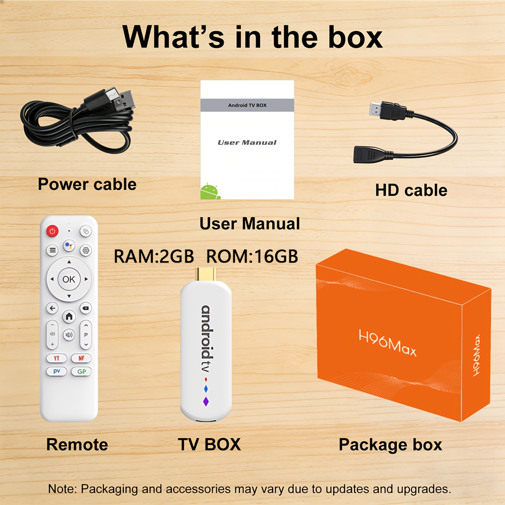 Умен TV Stick H96 Max – Android 14, AllWinner 64‑bit, 4K 60FPS, Wi‑Fi 6, компактен дизайн - Image 4